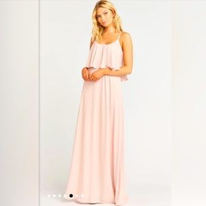 Mumu - Show me your Mumu Caitlin Ruffle Maxi Dress Medium